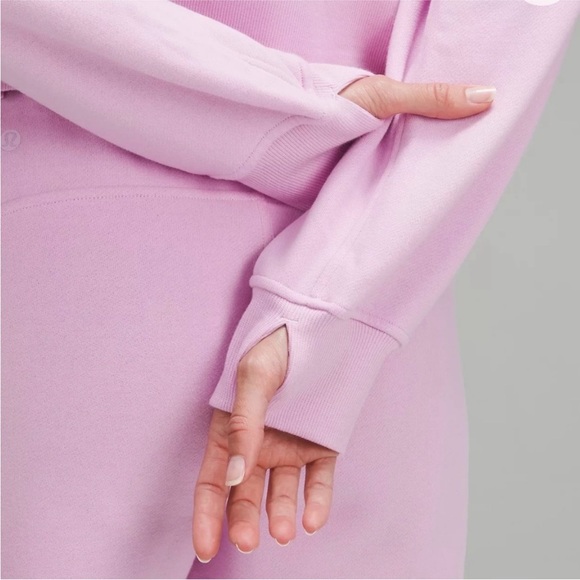 Lululemon Scuba Oversized Half-Zip Hoodie Size M/L - Picture 3 of 5